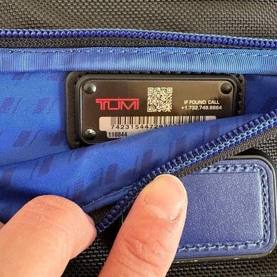 TUMI ANA Collaboration Alpha2 Business Bag Ballistic Nylon Used