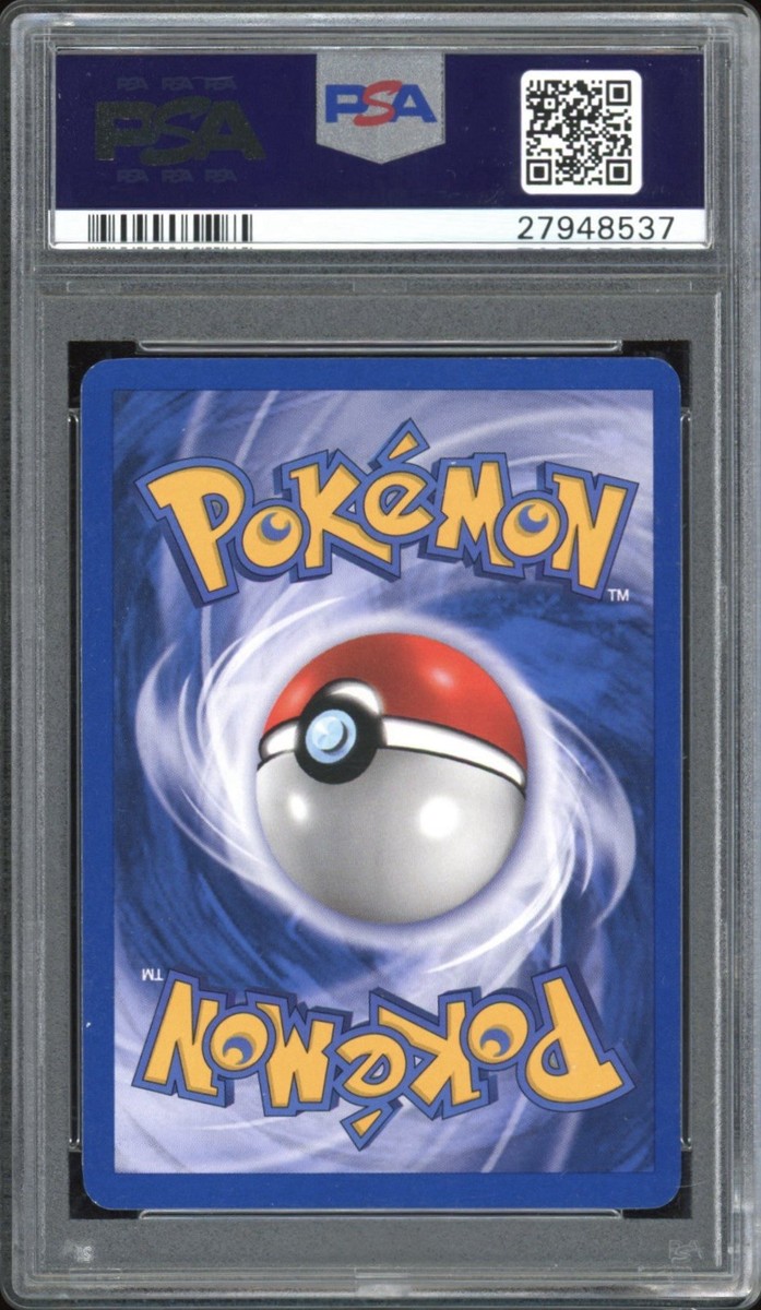 2001 Pokemon GERMAN Unlimited Neo Genesis Lugia Holo 9/111 PSA 7