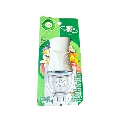 Air Wick Scented Oil Plug-In Warmer Diffuser White 360° Adjustable New Sealed