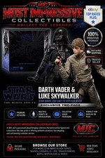 Star Wars Black Series Darth Vader Luke Skywalker 2-Pack ESB Exclusive Hasbro