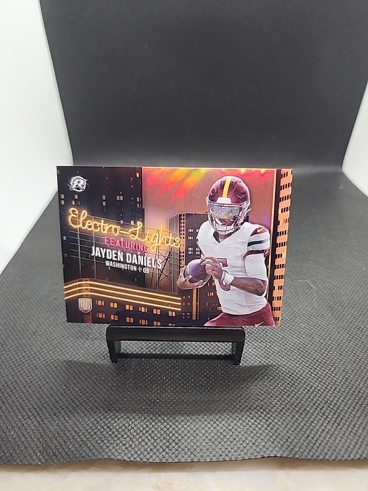 Jayden Daniels 2024 Topps Resurgence #EL-6 Electro-Lights SP Case Hit (RC)