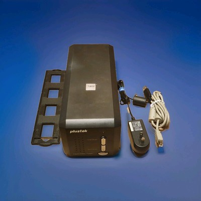 Plustek OpticFilm 7500i Film Scanner w/ Power supply + USB Cable + FreeShipping