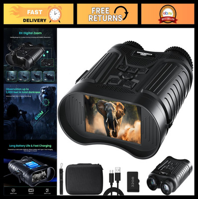 4KビデオカメラULTRALD NIGHT VISION 4K Night Vision Goggles with 8X Zoom, 3'' HD Screen, 2000FT Range