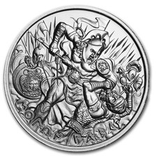 2 oz Silver High Relief Round - Molon Labe (Type 5) 87.44 per troy oz
