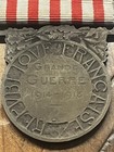 Complete World War I WW France French Great War Commemorative Metal Military Old — photo 3