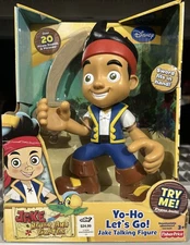 Jake and the Never Land Pirates Talking Yo Ho Let's Go! Jake New Factory Sealed