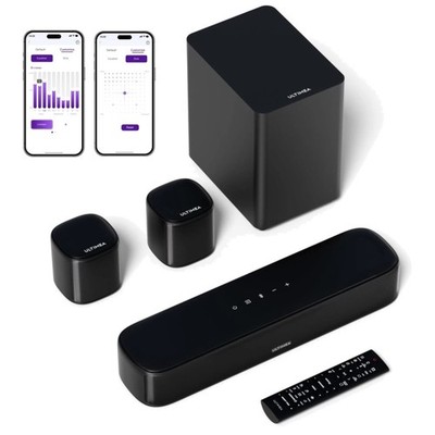 Virtual Surround Sound Bar for Home Entertainment