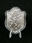 2 oz Silver Archangel St. Michael Silver Shield Stackable In Capsule 7468