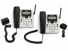 Uniden DECT 6.0 Corded Digital Answering System Phone w/ AC Adapter Lot of 2