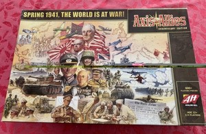 Axis and Allies Spring 1941 Deluxe Edition All game pieces sealed. Excellent.