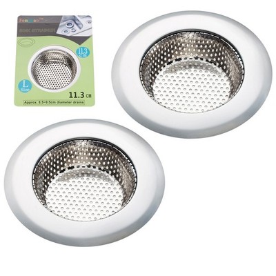 Fengbao 2PCS Kitchen Sink Strainer - Stainless Strainer, Steel