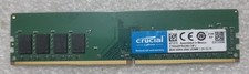 Crucial 8GB 1X8GB DDR4 PC4-21300 2666MHZ 288 1xr8 CL 19 desktop ram memory