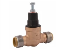 SharkBite 3/4 in. Push-to-Connect Bronze EB45 Direct Pressure Regulator Valve