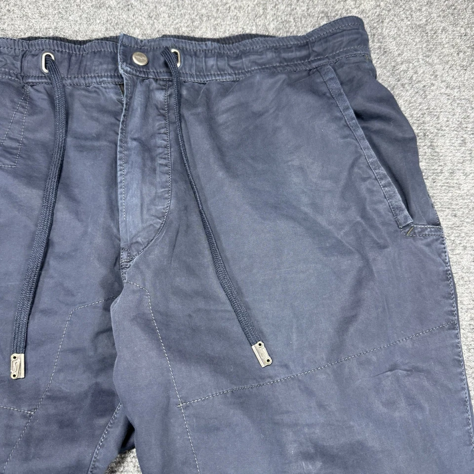 Брюки мужские Ralph Lauren RLX 36x30 синие брюки десантника Gorpcore на шнурке - Изображение 4 из 4