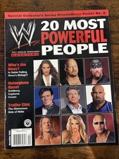 WWF WWE Magazine Dec 2003 – 20 Most Powerful People Issue w/ Poster Wrestling