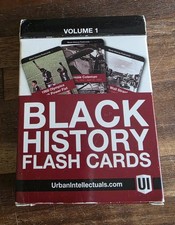 Urban Intellectuals Black History Flash Cards...