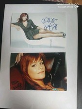 ANDREA BERG : DWA ŚWIETNE ZDJĘCIA/ZDJĘCIA Z AUTOGRAFAMI.. PIOSENKARKA... #9