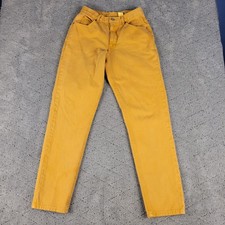 Vintage Calvin Klein Jeans Womens 10 Brown Mom Straight Leg 80s Made In USA