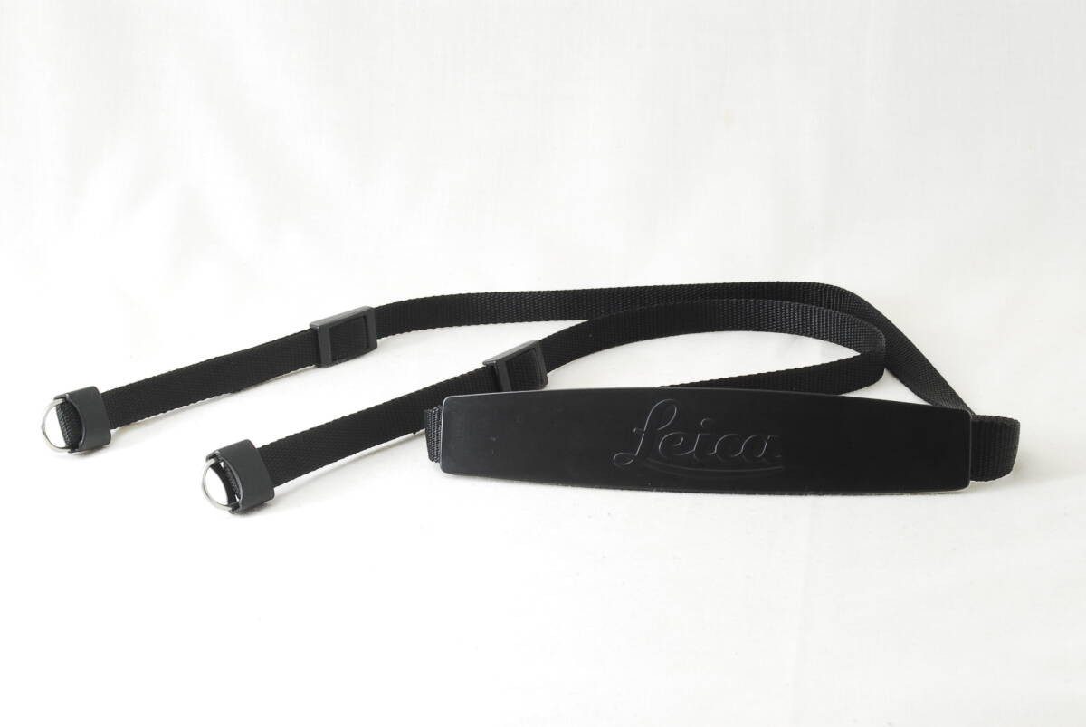 Leica Genuine Camera Strap Black Metal Fittings Germany for M2 M3 M4 M6 M7 MP