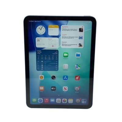 Apple iPad 10th Gen MQ6K3LL/A 10.9-Inch Wi-Fi + Cellular 64GB Blue Tablet