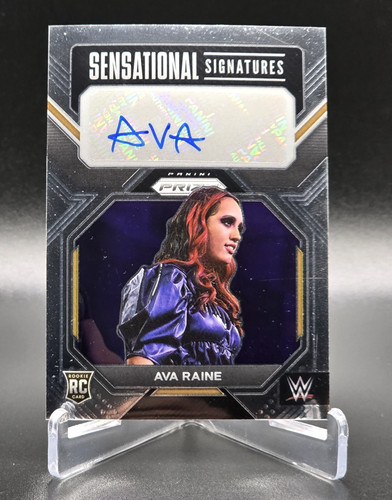 Ava Raine #SN-AVR 2023 Panini Prizm WWE Sensational Signatures card
