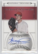 2016 Panini National Treasures Baseball Signatures 50/99 Aaron Nola Auto 0u7