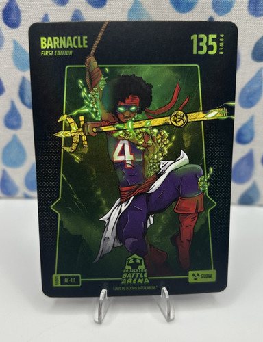 Bo Jackson Battle Arena ‘Barnacle’ Scottie Barnes Glow Battlefoil #BF-111, Heat