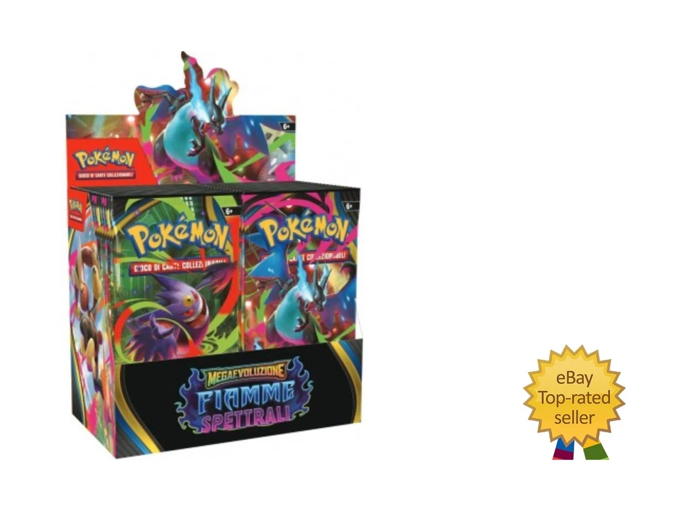 Pokemon set Fiamme Spettrali Booster Box Display 36 Buste Italiano SEALED - Immagine 2 di 4