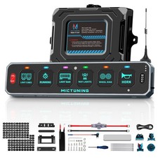 MICTUNING 6 Gang Slim Switch RGB MS-W Automat...