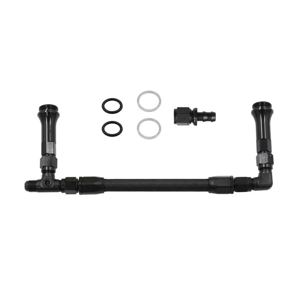 Aluminum and Stainless Steel Nylon Fuel Line for Holley 4150 Carburettor - Image 2 of 4