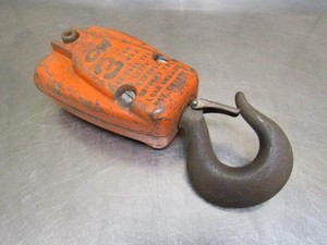 CM 3 Ton Chain Hoist Block Triple Reeved 627-860