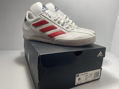 Adidas Copa Super B37085 White Red Three Stripes Mens Sz 9.5 Deadstock 2017  016