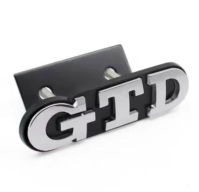 GTD Kühlergrill Emblem Anschraubbar 3D Chrom Silber 5G0853679R