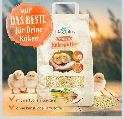 4x5 kg Kükenfutter Premium Ida Plus