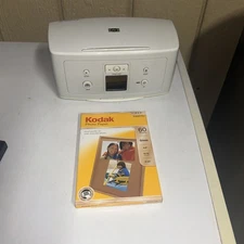 HP OEM Original Photosmart 335 Printer Portable With Photo Paper NO Cords