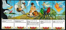 Kolęda 482) Skąd pochodzi ten pośpiech: Palau 1989 Mi# 338-42