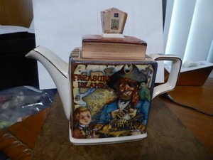 Sadler Teapot Treasure Island Classic Stories made in England
