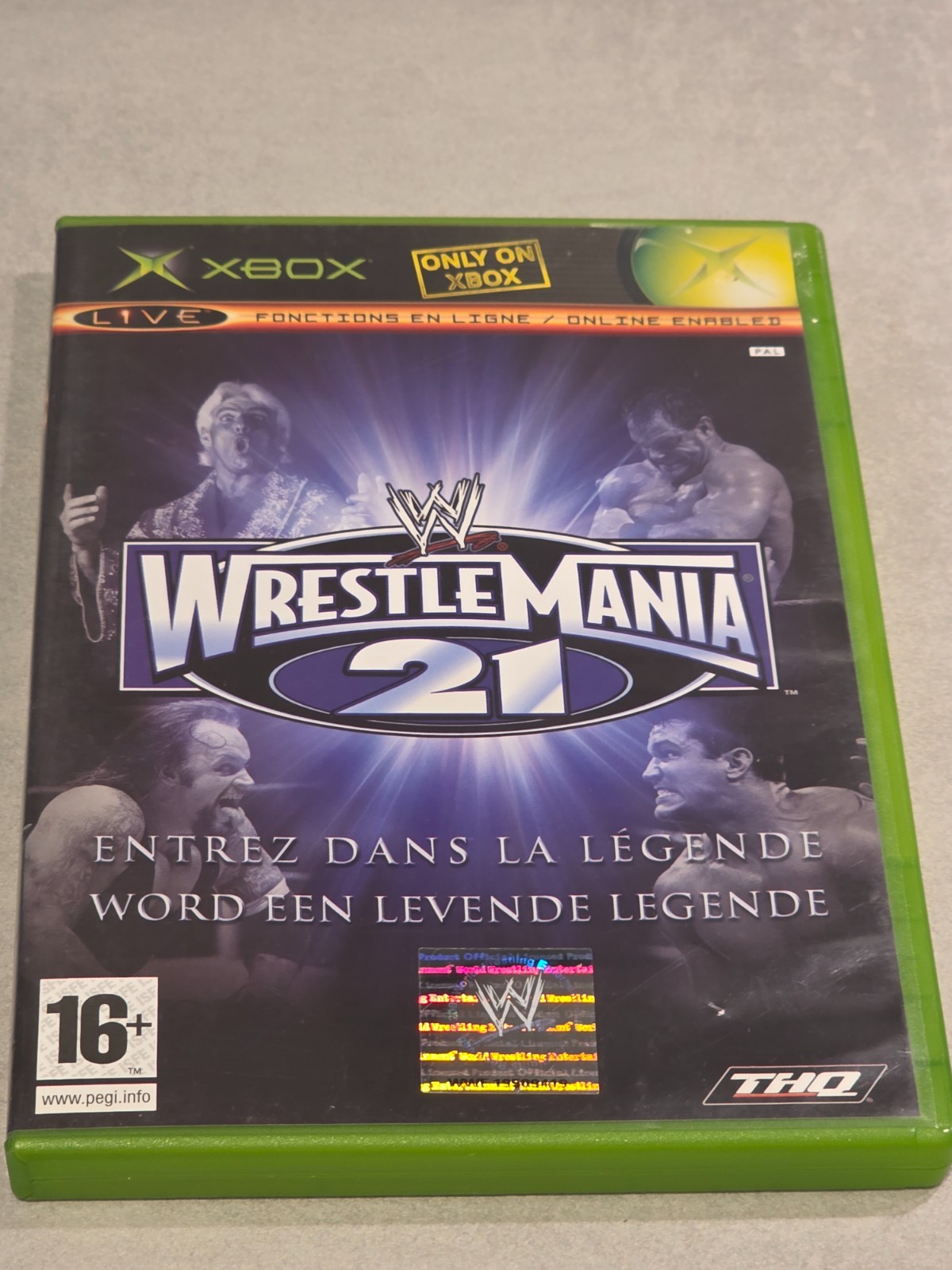 WRESTLEMANIA 21 MICROSOFT XBOX