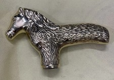 Personalized Designer Beautiful Horse Head Only Handle For Wooden Walking Stick