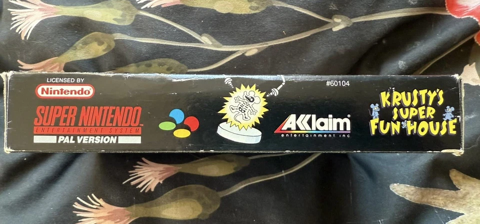 Krusty’s Super Fun House, Snes, Boxed  - Image 3 of 4