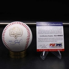 Pablo Sandoval Signed Rawlings 2012 World Series Baseball Auto PSA/DNA D13081