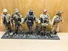 GI Joe 12" Hasbro 6 Action Figures Vietnam US Era Army Lot, Vintage 1996 & later