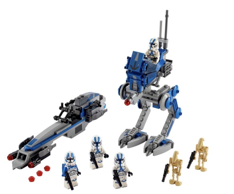 LEGO Star Wars Sets, 501st Legion Clone Troopers. 75280.