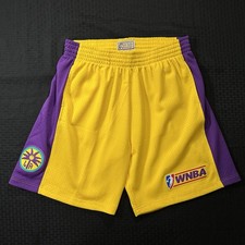 Mitchell & Ness Los Angeles Sparks 2001 Swingman Shorts Court Origins WNBA Sz XL