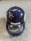 Minnesota Vikings Riddell Mini Autographed Unknown Signature Football Helmet