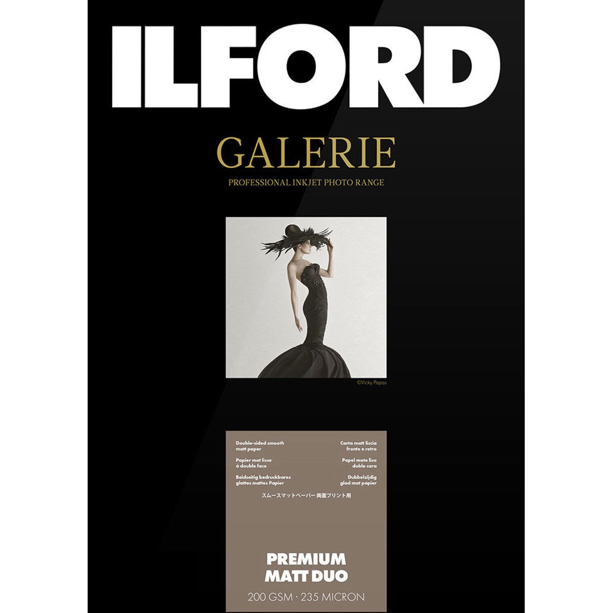 Матовая фотобумага для струйной печати Ilford GALERIE Premium Duo, 200 г/м2, 13x19, 50 листов