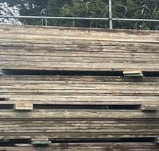 Reclaimed Scaffold Boards 3.9M (13ft), Perfect For Planters, Borders £3 EACH