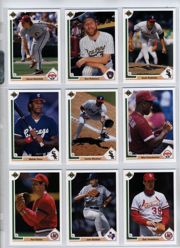 Baseball Upper Deck 1991 Cards Choose Upick from list (509-800) - Picture 181 of 506