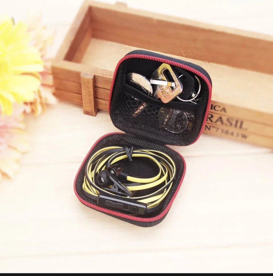 Waterproof Carrying Hard Case Box Headset Earphone Earbud Storage Pouch Bag Pack - Image 2 of 4