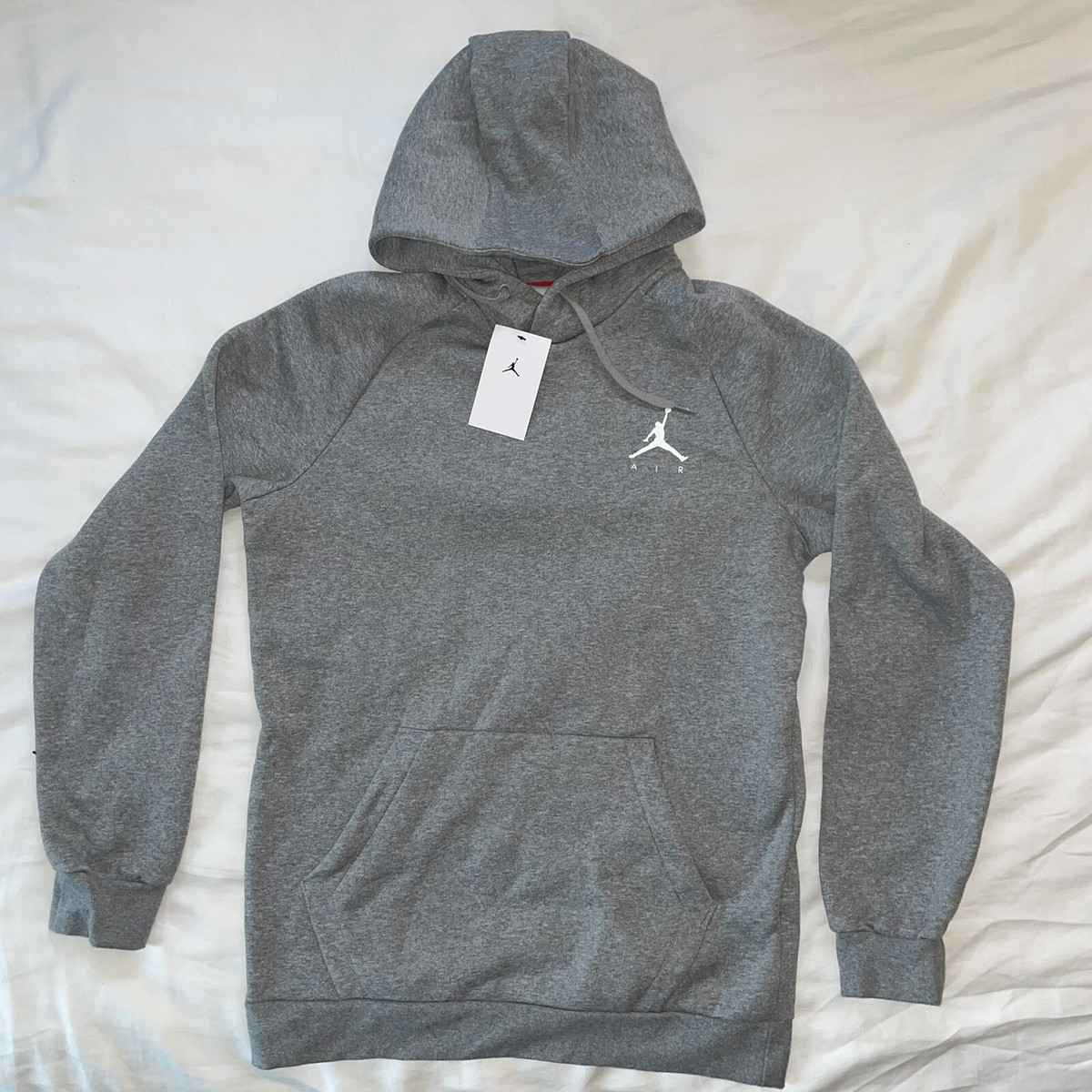 Nike Air Jordan Jumpman Fleece Pullover Hoodie Men's XL Grey JSW 940108 091 for sale online | eBay